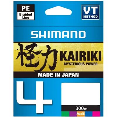 Shimano Kairiki 4 Geflochtene Angelschnur - 0,19mm 11,6kg Shimano Kairiki 4 Geflochtene Angelschnur - 0,19mm 11,6kg