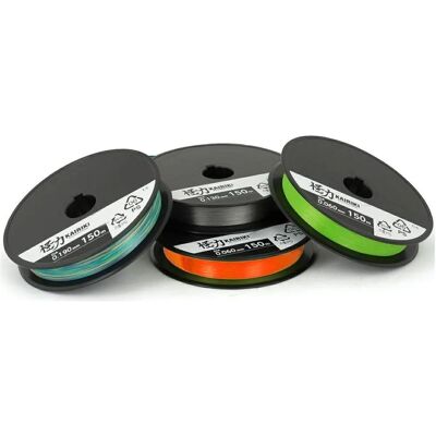 SHIMANO - Kairiki 4 - 0.190 mm - 0.10 - Línea trenzada SHIMANO - Kairiki 4 - 0.190 mm - 0.10 - Línea trenzada