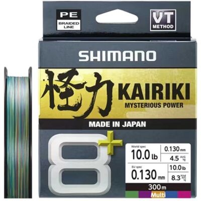 Shimano Kairiki 8+ Geflochtene Angelschnur - Angelgerät Shimano Kairiki 8+ Geflochtene Angelschnur - Angelgerät