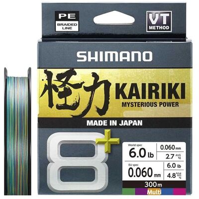 Shimano Kairiki 8+ Geflochtene Angelschnur - Angelrute Shimano Kairiki 8+ Geflochtene Angelschnur - Angelrute