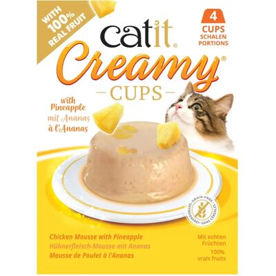Gobelet crémeux pour chat avec fruits Catit Creamy Cups Gobelet crémeux pour chat avec fruits Catit Creamy Cups