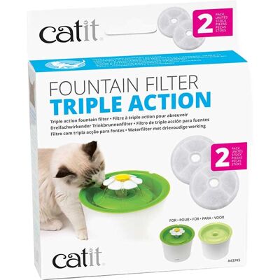 Catit 43745 Kjæledyr Vanningsfilter - Vannfontene Tilbehør Catit 43745 Kjæledyr Vanningsfilter - Vannfontene Tilbehør