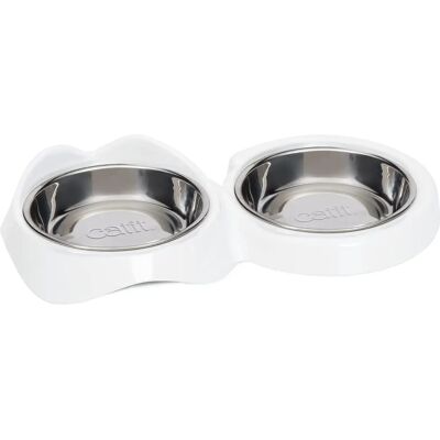 Catit PIXI Doppia Ciotola per Gatti - Ciotola per Cibo Catit PIXI Doppia Ciotola per Gatti - Ciotola per Cibo