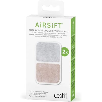 Catit AiRSiFT Dual Action Pad - 2er-Pack Catit AiRSiFT Dual Action Pad - 2er-Pack