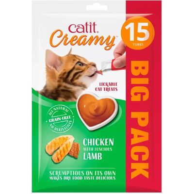 Catit Krämig Kyckling och Lamm - Kattgodis Catit Krämig Kyckling och Lamm - Kattgodis
