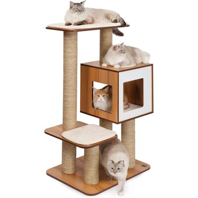 Arbre à Chat Vesper High Base Gigantesque - Publicité Arbre à Chat Vesper High Base Gigantesque - Publicité