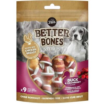 Friandises pour chiens Zeus Better Bones Canard et Cranberry - Friandises Friandises pour chiens Zeus Better Bones Canard et Cranberry - Friandises