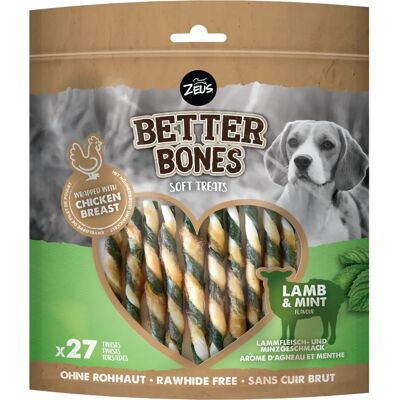 Zeus Better Bones Lamb and Mint Twists - Dog Treats Zeus Better Bones Lamb and Mint Twists - Dog Treats