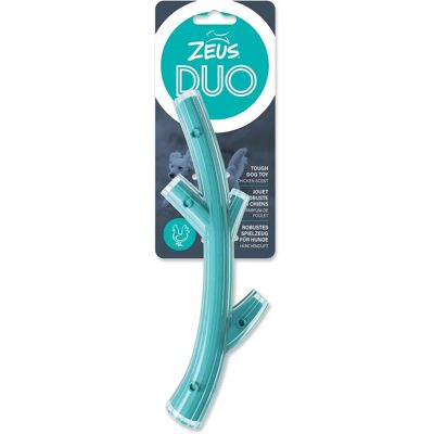 Zeus Duo Chicken Scented Stick Dog Toy - 23cm Zeus Duo Chicken Scented Stick Dog Toy - 23cm