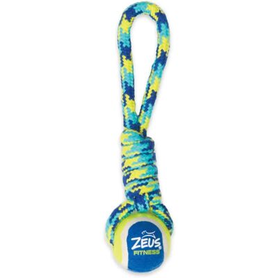 Zeus K9 Tennisball Seilspielzeug - Hundespielzeug Zeus K9 Tennisball Seilspielzeug - Hundespielzeug