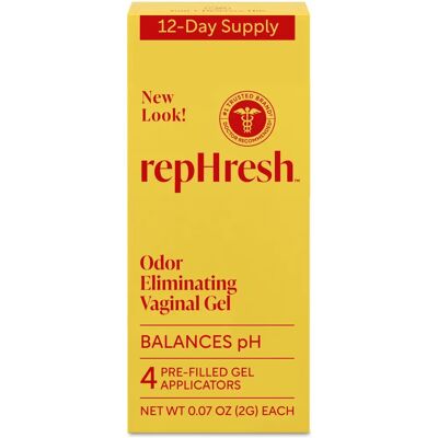 Arm & Hammer Rephresh Vaginal Gel - Odor Eliminating, Clinically Proven, Safe for Long-Term Use Arm & Hammer Rephresh Vaginal Gel - Odor Eliminating, Clinically Proven, Safe for Long-Term Use