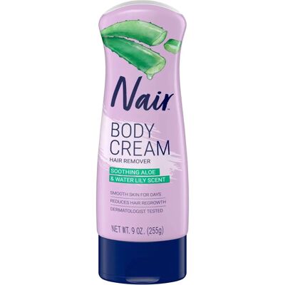 Nair Marque Aloe & Lanoline Lotion Épilation - Lotion Épilation - Publicité Nair Marque Aloe & Lanoline Lotion Épilation - Lotion Épilation - Publicité