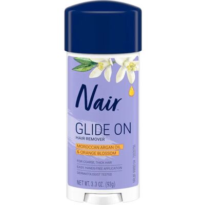 Nair Glides On Hair Remover Nourishing for Bikini, Arms, Underarms - Hair Remover Cream Nair Glides On Hair Remover Nourishing for Bikini, Arms, Underarms - Hair Remover Cream