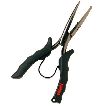 Rapala Stainless Steel Pliers - Side Cutter - Split Ring Tool - Lure Tuning - Crimper - Hand Lanyard Rapala Stainless Steel Pliers - Side Cutter - Split Ring Tool - Lure Tuning - Crimper - Hand Lanyard