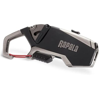 Herramienta multifunción Rapala Fisherman - Negro/Plateado - Para pescadores Herramienta multifunción Rapala Fisherman - Negro/Plateado - Para pescadores