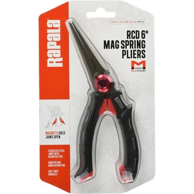 Pince à ressort magnétique RCD 4'' de Rapala - Pince - Publicité Pince à ressort magnétique RCD 4'' de Rapala - Pince - Publicité