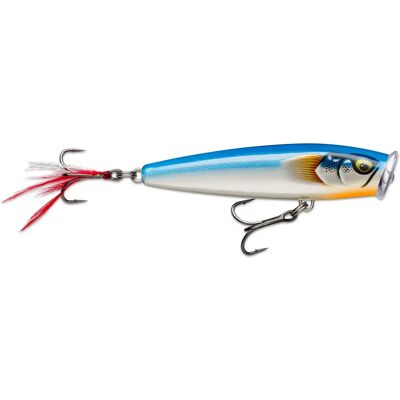 Rapala Skitter Pop Elite - 9,5cm - Gilded Blue Steel - Oberflächenköder Rapala Skitter Pop Elite - 9,5cm - Gilded Blue Steel - Oberflächenköder