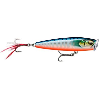 Rapala Skitter Pop Elite Vergoldet Hot Wahoo UV 17 g 9,5 cm - Angelköder Rapala Skitter Pop Elite Vergoldet Hot Wahoo UV 17 g 9,5 cm - Angelköder