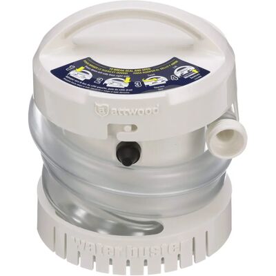 Pompe portable à eau Attwood Waterbuster - Pompe à eau - 750 L/h - Publicité Pompe portable à eau Attwood Waterbuster - Pompe à eau - 750 L/h - Publicité