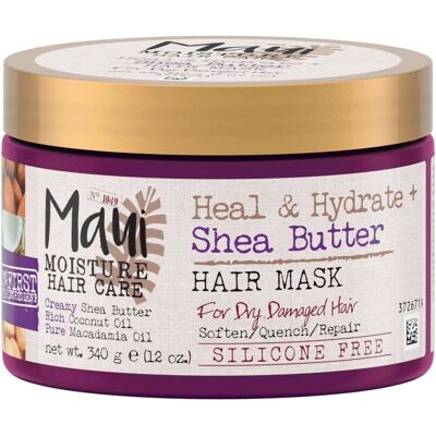 Maui Moisture Masque capillaire au Beurre de Karité - Masque capillaire - Publicité Maui Moisture Masque capillaire au Beurre de Karité - Masque capillaire - Publicité