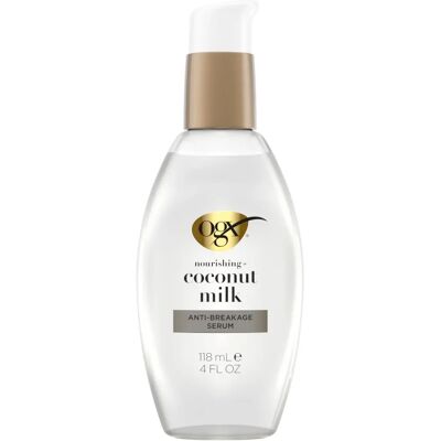 OGX - Coconut Milk Anti-Breakage Hair Serum - 4 Oz - Hair Serum OGX - Coconut Milk Anti-Breakage Hair Serum - 4 Oz - Hair Serum