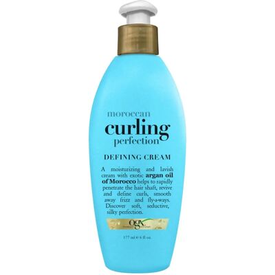 Ogx Argan Oil Of Morocco Curling Perfection Curl-defining Cream - Hair-smoothing Anti-frizz Cream To Define All Curl Types & Hair Textures Ogx Argan Oil Of Morocco Curling Perfection Curl-defining Cream - Hair-smoothing Anti-frizz Cream To Define All Curl Types & Hair Textures
