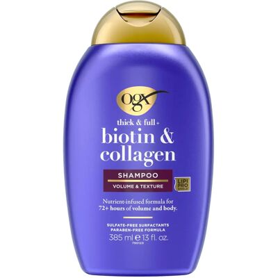 Shampoing au Collagène et Biotine OGX - Cheveux Épais et Pleins - 13 oz Shampoing au Collagène et Biotine OGX - Cheveux Épais et Pleins - 13 oz