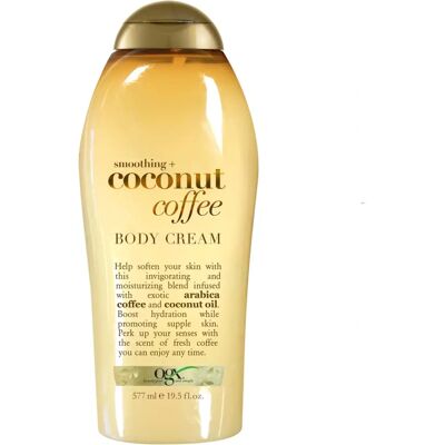 OGX Smoothing + Coconut Coffee Body Cream - Body Cream OGX Smoothing + Coconut Coffee Body Cream - Body Cream