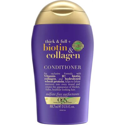 Après-shampoing avec Biotine et Collagène - OGX - 88 ml - Publicité Après-shampoing avec Biotine et Collagène - OGX - 88 ml - Publicité
