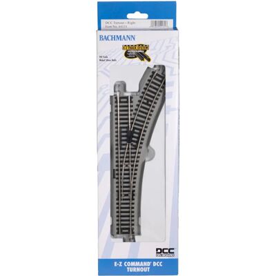 Bachmann Trains - E-Z COMMAND DCC EQUIPPED TURNOUT Bachmann Trains - E-Z COMMAND DCC EQUIPPED TURNOUT