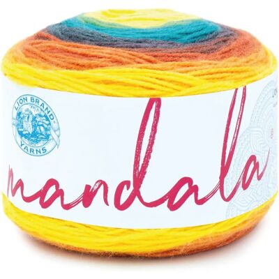 Lion Brand Yarn Mandala Thunderbird - Garn Lion Brand Yarn Mandala Thunderbird - Garn