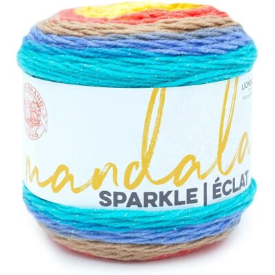 Lion Brand Yarn Mandala Sparkle Garn - Hilo Lion Brand Yarn Mandala Sparkle Garn - Hilo