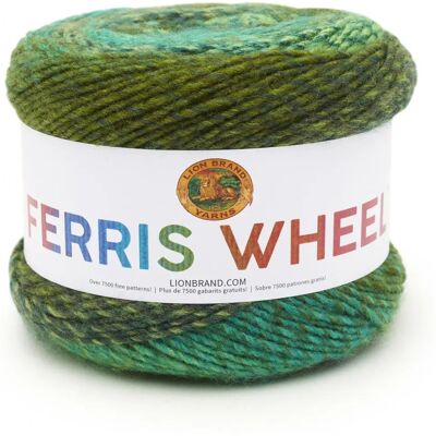 Lion Brand Yarn Company 217-603 Immergrün Selbstgestreiftes Garn - Garn Lion Brand Yarn Company 217-603 Immergrün Selbstgestreiftes Garn - Garn