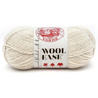 Lion Brand Wool-Ease Garn - Natural Heather - Stickning & Virkning Lion Brand Wool-Ease Garn - Natural Heather - Stickning & Virkning