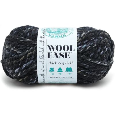 Tjockt och snabbt garn Lion Brand Wool-Ease - Metropolis - Garn Tjockt och snabbt garn Lion Brand Wool-Ease - Metropolis - Garn