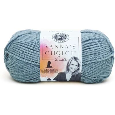 Lion Brand Vanna's Choice Garn - Dusty Blue - Garn Lion Brand Vanna's Choice Garn - Dusty Blue - Garn