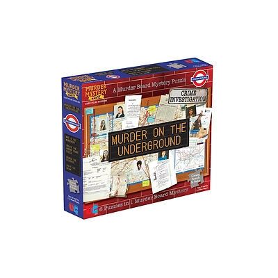 University Games Murder on the Underground - Detective Board Game University Games Murder on the Underground - Detective Board Game