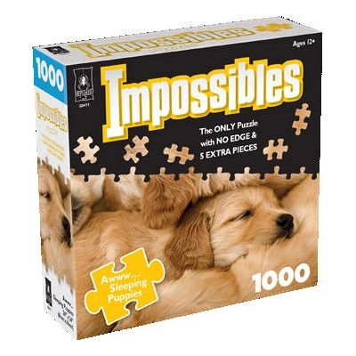 University Games - Sleeping Puppies Contour - Publicité University Games - Sleeping Puppies Contour - Publicité