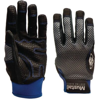 Mustad Men's Multicolor Casting Gloves - Gloves for Nautica Mustad Men's Multicolor Casting Gloves - Gloves for Nautica