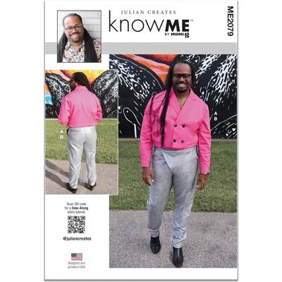 Know Me - ME2079BB - 60-68 - blouse croisée - Patron de couture - Publicité Know Me - ME2079BB - 60-68 - blouse croisée - Patron de couture - Publicité