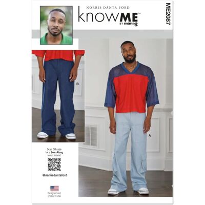 Know Me ME2087AA Wide-Leg Jeans with Belt - Jeans Know Me ME2087AA Wide-Leg Jeans with Belt - Jeans