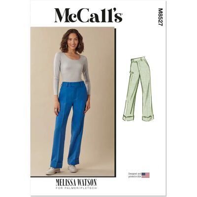 McCalls M8527K5 Elastische Taille Hosen - Pants McCalls M8527K5 Elastische Taille Hosen - Pants