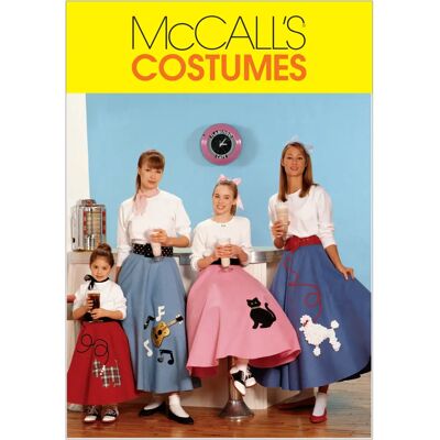 McCalls - 6101CHILD - 3-6 ans - Elastic Waist - Skirt - Publicité McCalls - 6101CHILD - 3-6 ans - Elastic Waist - Skirt - Publicité