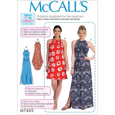 McCall's Kinder Mehrfarbiges Kleid & Gürtel Muster - Kleider & Zubehör McCall's Kinder Mehrfarbiges Kleid & Gürtel Muster - Kleider & Zubehör