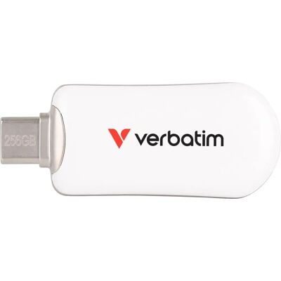 Verbatim 256GB Chiavetta USB-C - Memoria portatile - USB 3.2 Verbatim 256GB Chiavetta USB-C - Memoria portatile - USB 3.2
