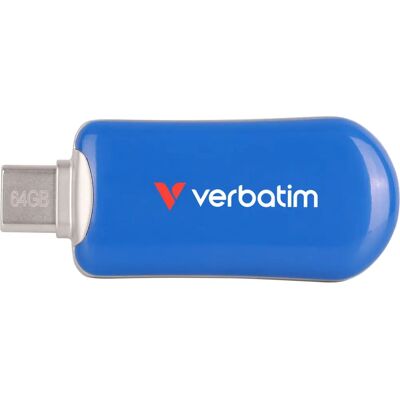 Verbatim 30232 USB-C 64GB - Clé USB - Publicité Verbatim 30232 USB-C 64GB - Clé USB - Publicité