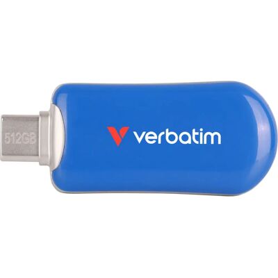 Verbatim 30235 USB-C 512GB - Clé USB - Publicité Verbatim 30235 USB-C 512GB - Clé USB - Publicité