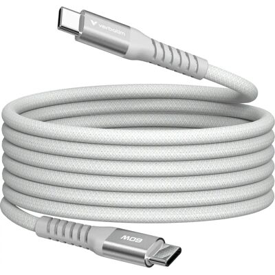 Cavo USB Verbatim 31850 - 1,2m, Grigio, USB-C, USB 2.0 Cavo USB Verbatim 31850 - 1,2m, Grigio, USB-C, USB 2.0