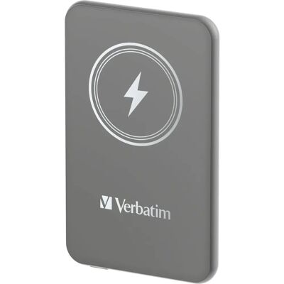 Verbatim Charge 'N' Go Magnétique - Chargeur Sans Fil - 5000mAh - Charge Rapide - Publicité Verbatim Charge 'N' Go Magnétique - Chargeur Sans Fil - 5000mAh - Charge Rapide - Publicité