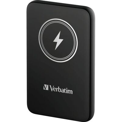 Verbatim Powerbank inductief 15W Zwart/zwart - Draadloze Powerbank Verbatim Powerbank inductief 15W Zwart/zwart - Draadloze Powerbank